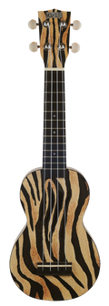 Mahalo Art II Series Soprano Ukulele - Zebra