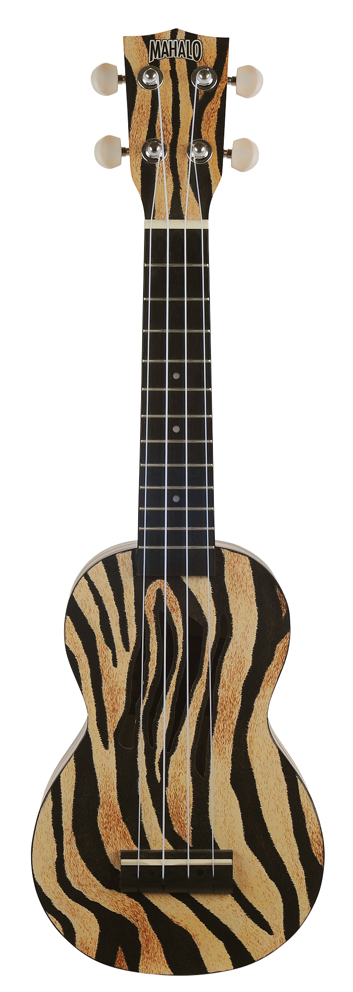 Mahalo Art II Series Soprano Ukulele - Zebra