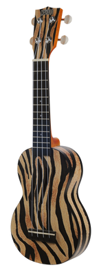 Mahalo Art II Series Soprano Ukulele - Zebra
