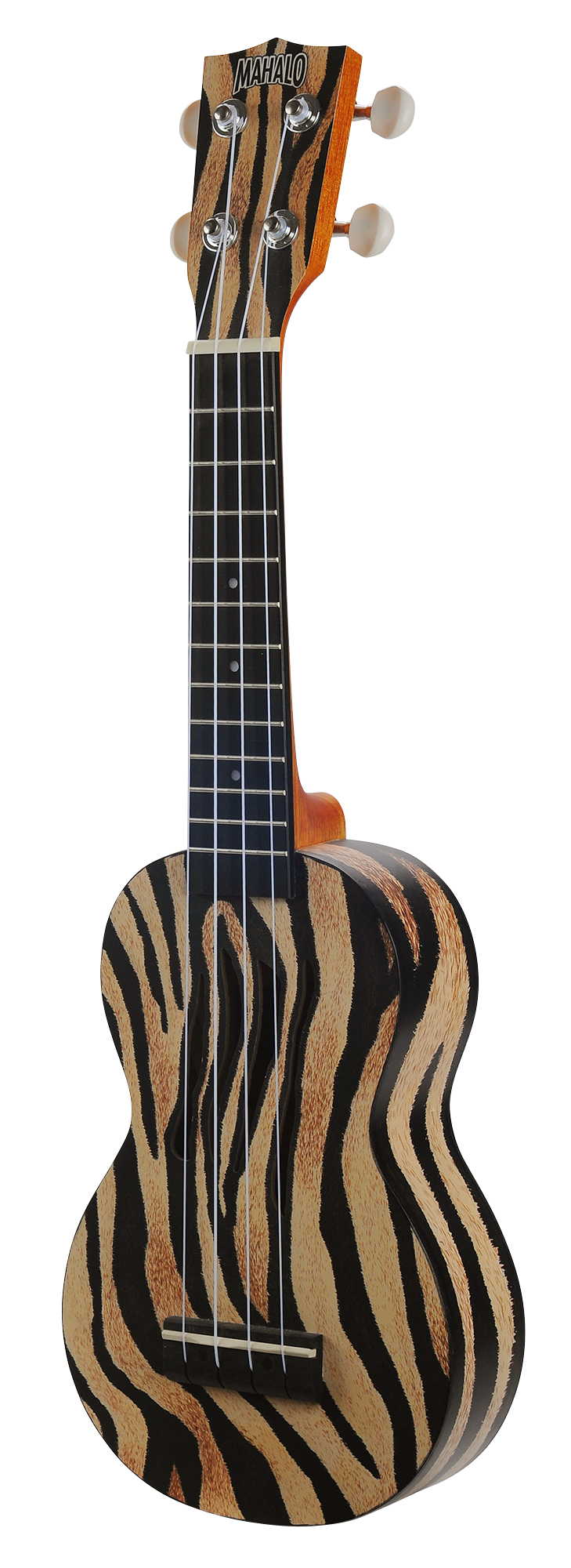 Mahalo Art II Series Soprano Ukulele - Zebra