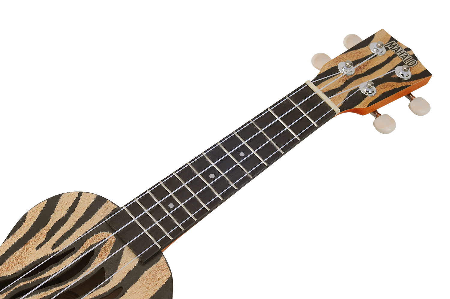 Mahalo Art II Series Soprano Ukulele - Zebra