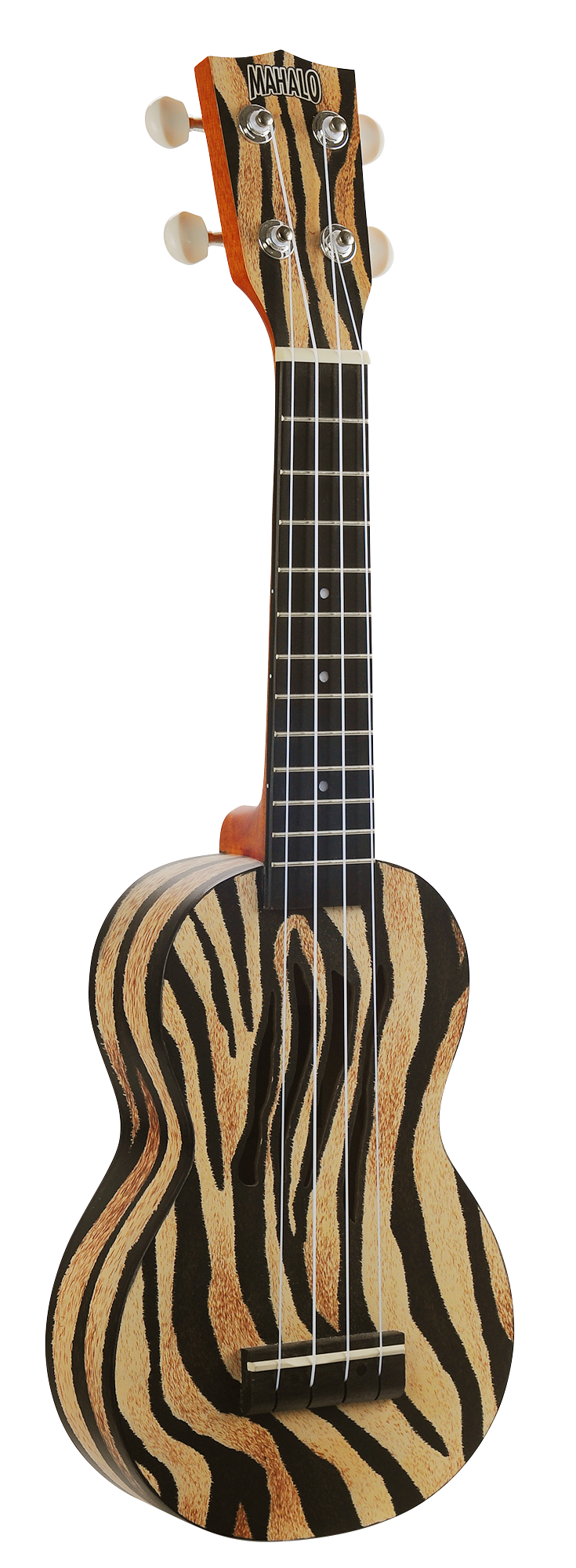 Mahalo Art II Series Soprano Ukulele - Zebra