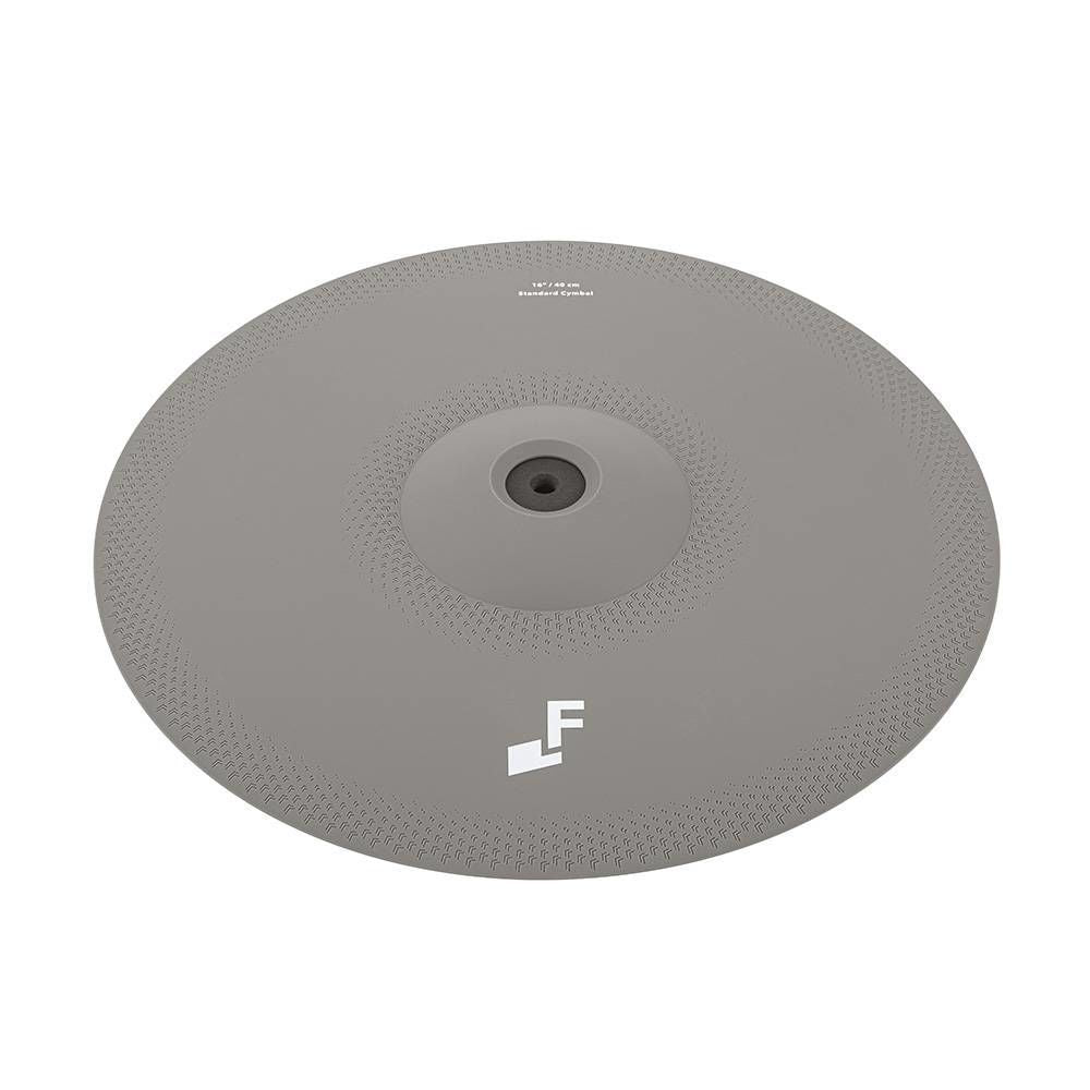 Efnote EFD-C16 electronic crash cymbal for 3 and 5 series drum kits, electronic drum parts and accessories, close-up view
