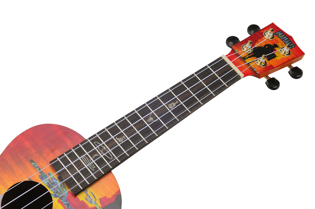 Mahalo Artist Elite Series Concert Ukulele - Unique Wild West
