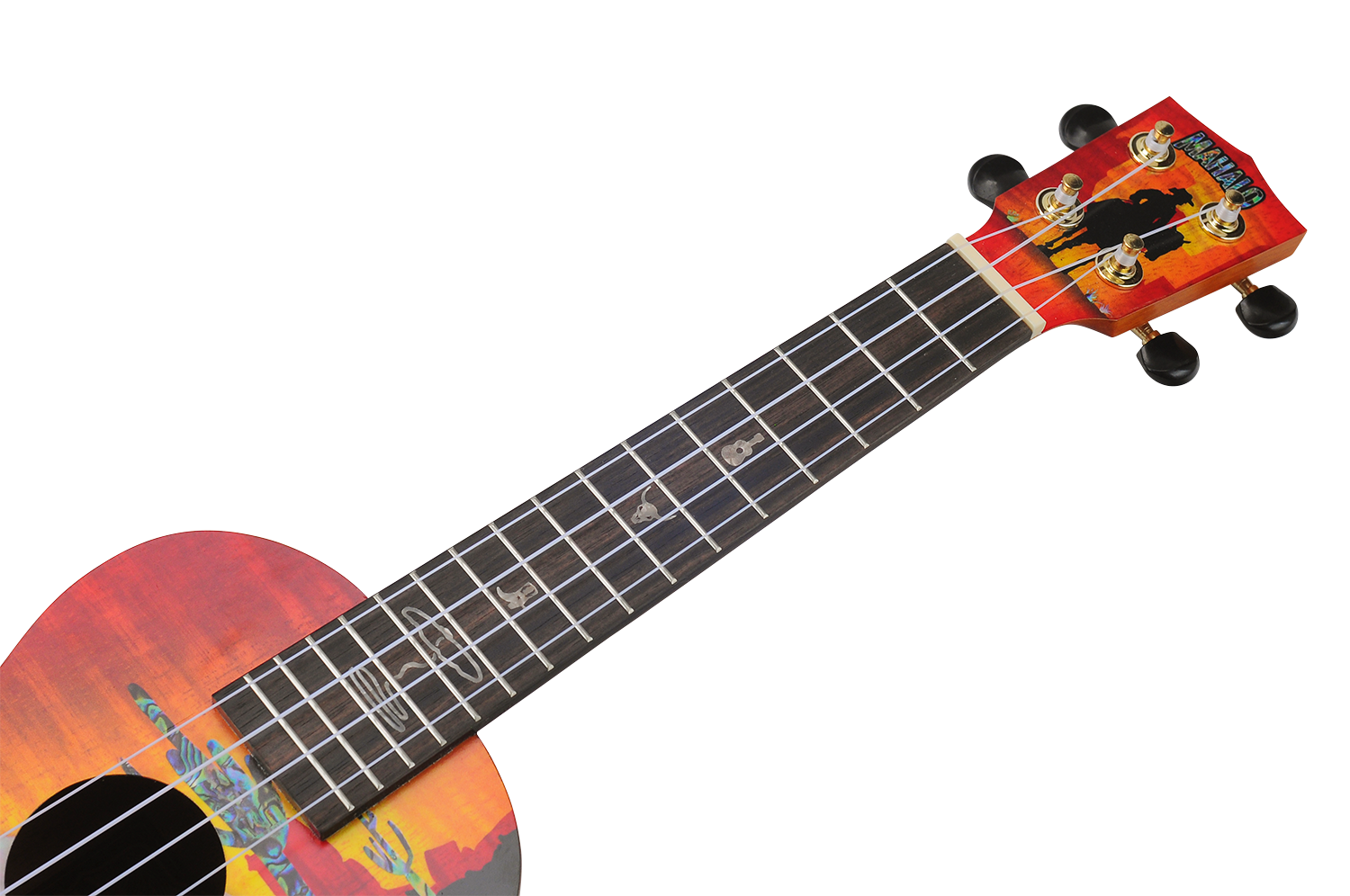Mahalo Artist Elite Series Concert Ukulele - Unique Wild West