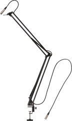 Xtreme Desk Mount Microphone Boom Arm with XLR Cable