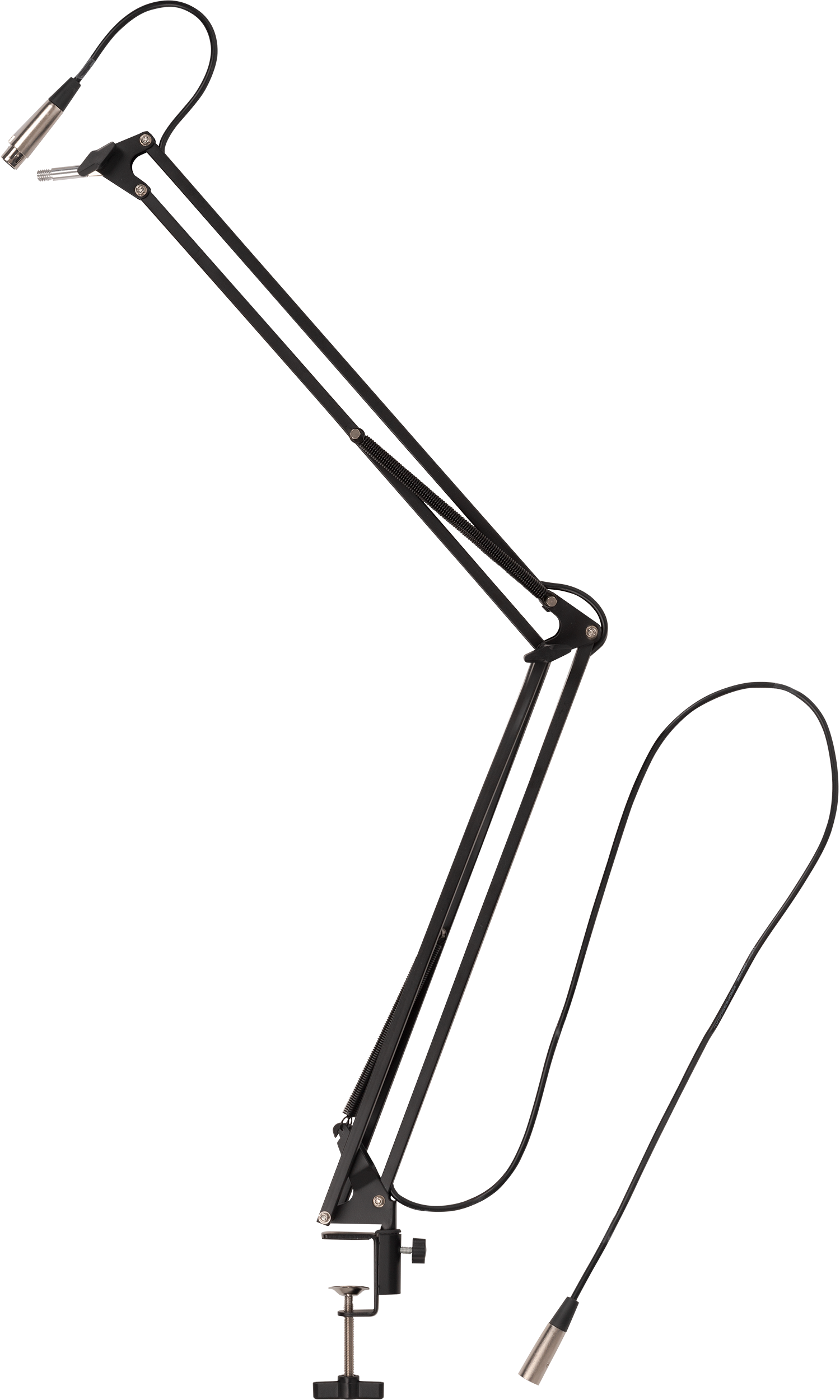 Xtreme Desk Mount Microphone Boom Arm with XLR Cable