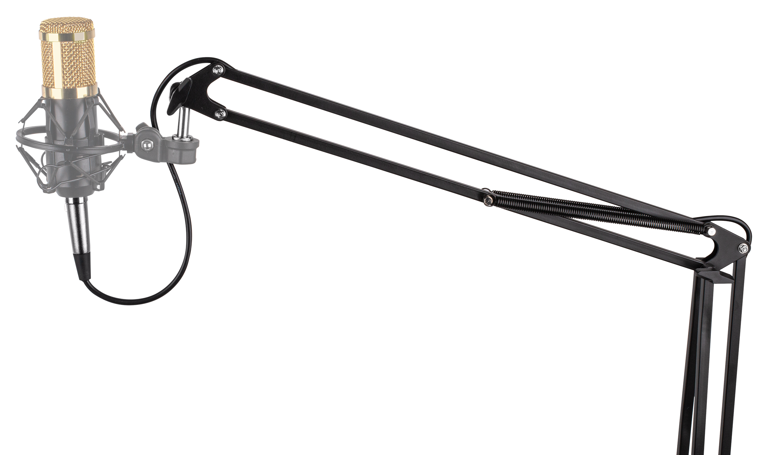 Xtreme Desk Mount Microphone Boom Arm with XLR Cable