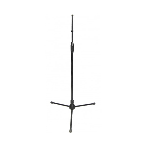 Black Xtreme MA363B microphone floor stand with adjustable height and sturdy base for professional audio setups.