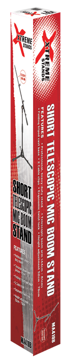 Xtreme MA410B Telescopic Short Mic Boom Stand