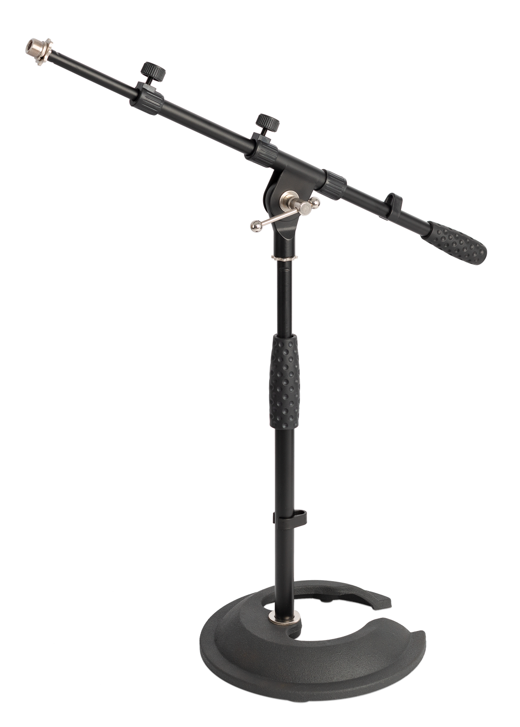 Xtreme MA414B short microphone boom stand with adjustable arm and sturdy base for studio or stage use