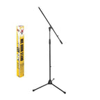 Xtreme MA415B microphone boom stand with adjustable arm and sturdy base, ideal for studio or stage audio setups.