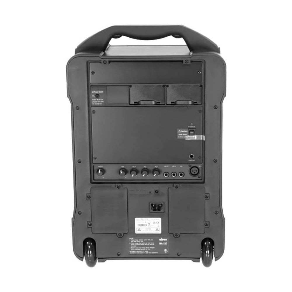 Mipro MA707 Portable PA System with MRM70B-5 Wireless Receiver