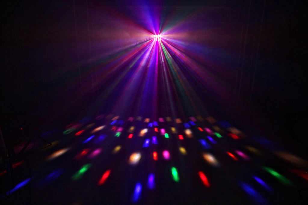 Beamz Magic 1 LED DJ Effect Light with UV and Strobe