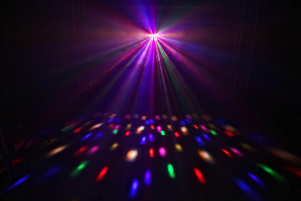 Beamz Magic 1 LED DJ Effect Light with UV and Strobe