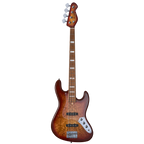 Mooer MBJ420 JZ-Style Electric Bass Guitar - Red Burst