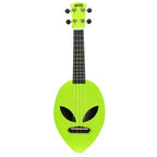 Mahalo Creative Series Soprano Ukulele Alien Shaped - Green