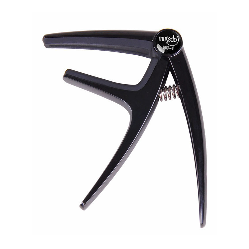 Musedo MC1 Acoustic or Electric Guitar Capo in Black