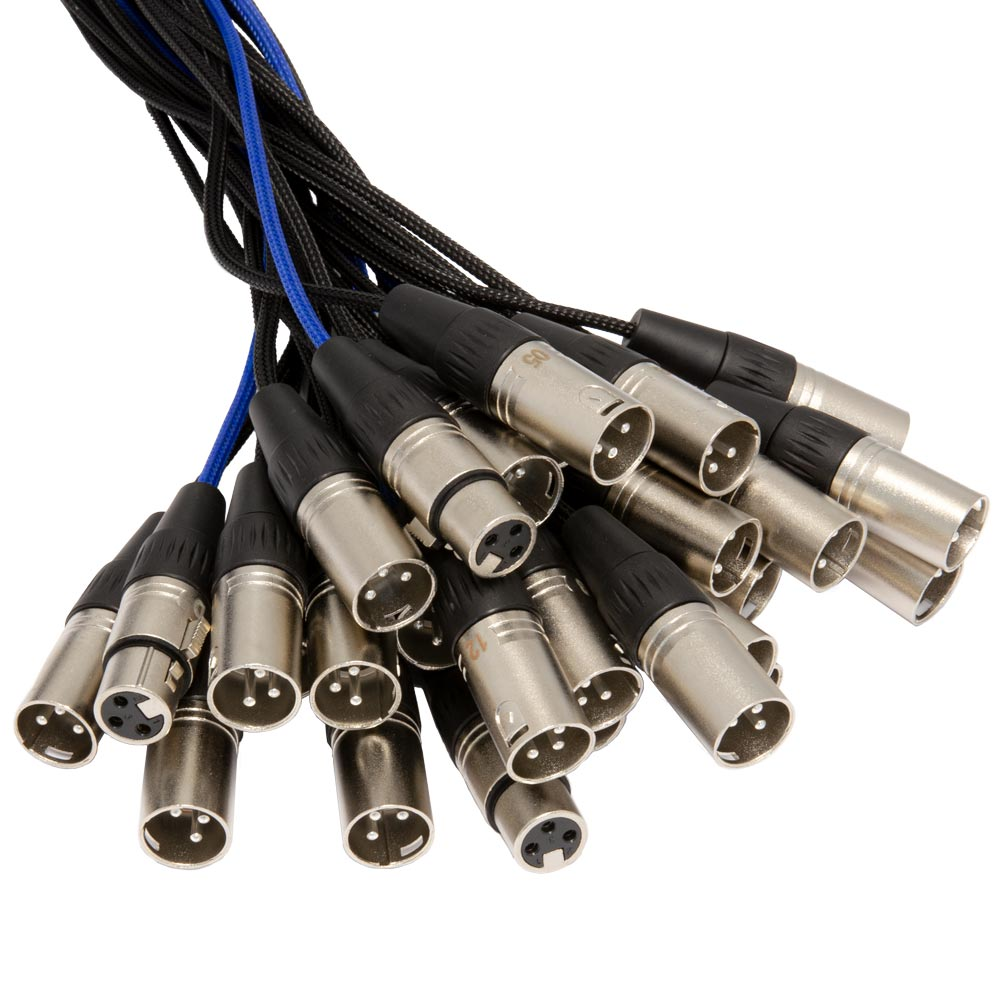 AVE MCB-2815 24 in / 4 out Multicore Stage Box - 15 Meter