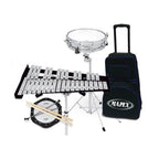 MAPEX COMBO 32 NOTE BELL & SNARE KIT W/PRAC PAD & BAG W/-WHEELS