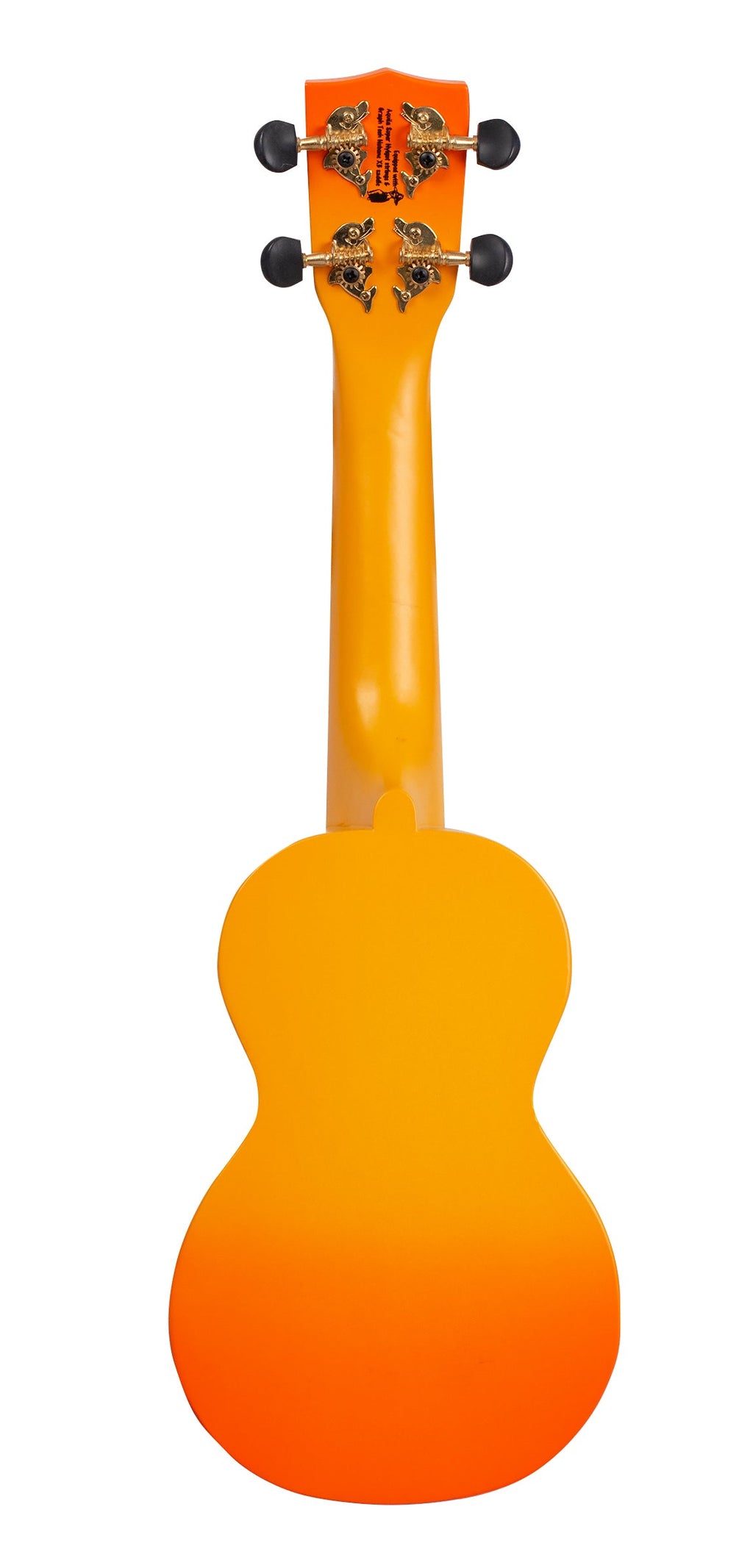 Mahalo Designer Hawaiian Palm Tree Ukulele - Orange Burst