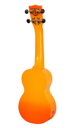 Mahalo Designer Hawaiian Palm Tree Ukulele - Orange Burst