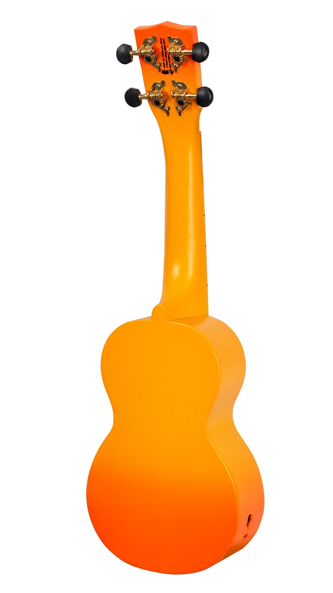 Mahalo Designer Hawaiian Palm Tree Ukulele - Orange Burst