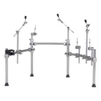 Roland MDS-STAGE drum rack for TD-50KVX and TD-50KV V-Drums, showcasing sturdy design and adjustable components.
