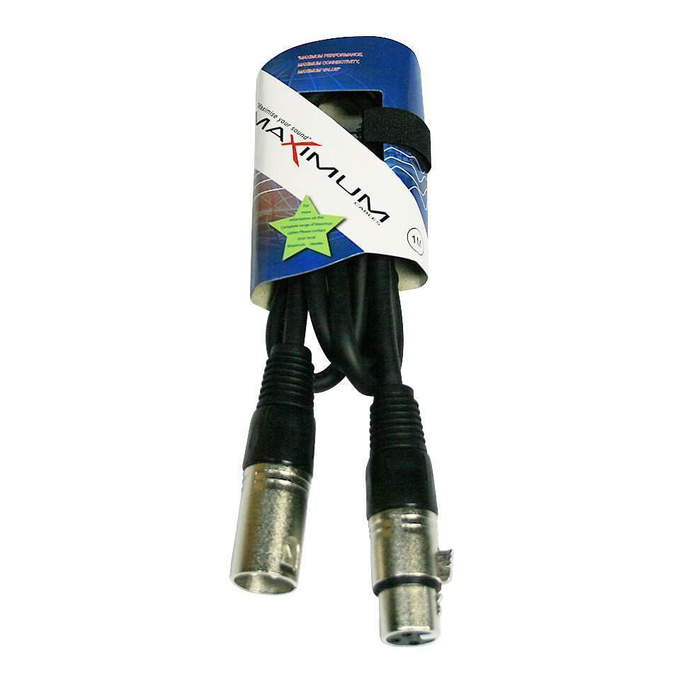Maximum ME6010 XLR to XLR Microphone Cable - 10 Metres