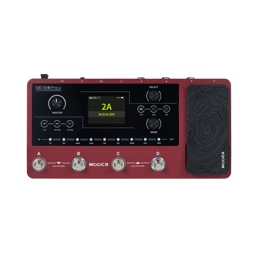Mooer GE150 Pro Multi FX Board Li Multi FX Board