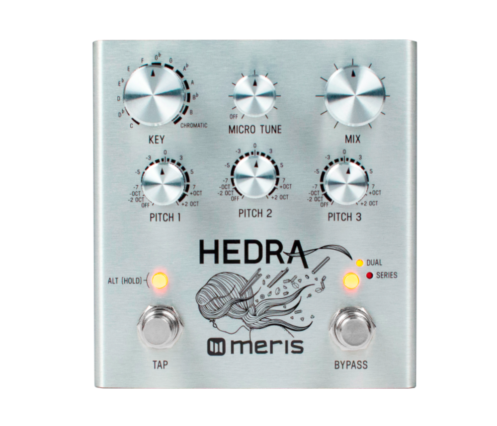 Meris Hedra 3-Voice Rythmic Pitch Shifter Guitar Effect Pedal