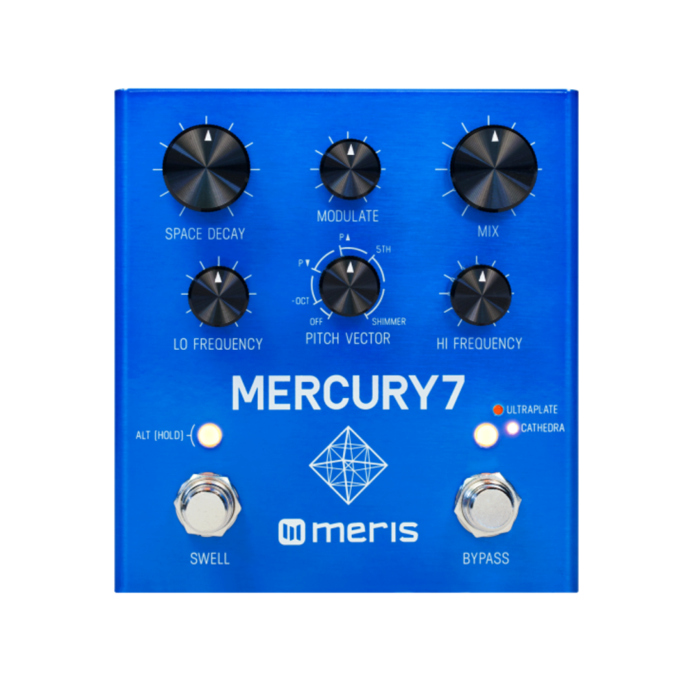 Meris Mercury7 Reverb Guitar Effect Pedal