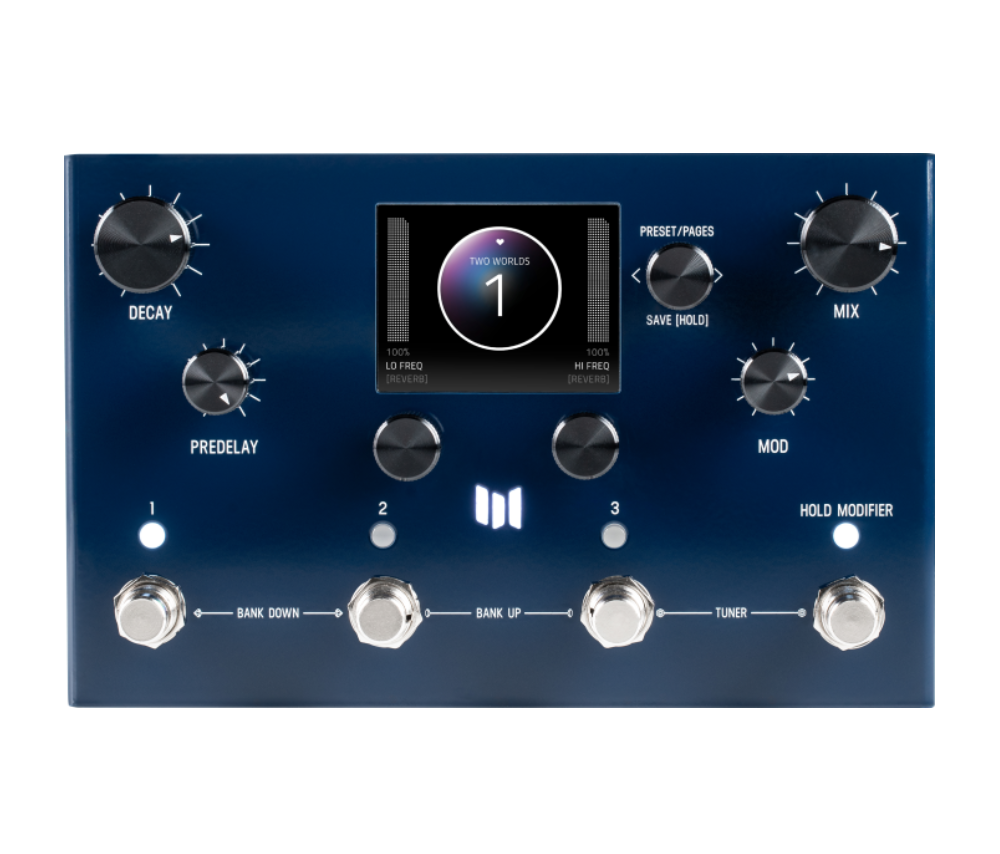 Meris MercuryX Modular Reverb System Guitar Effect Pedal