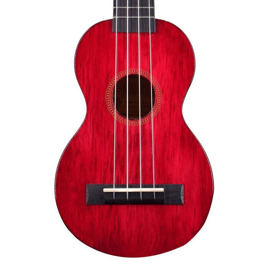 Mahalo MH1TWR Hano Series Soprano Ukulele in Trans Wine Red