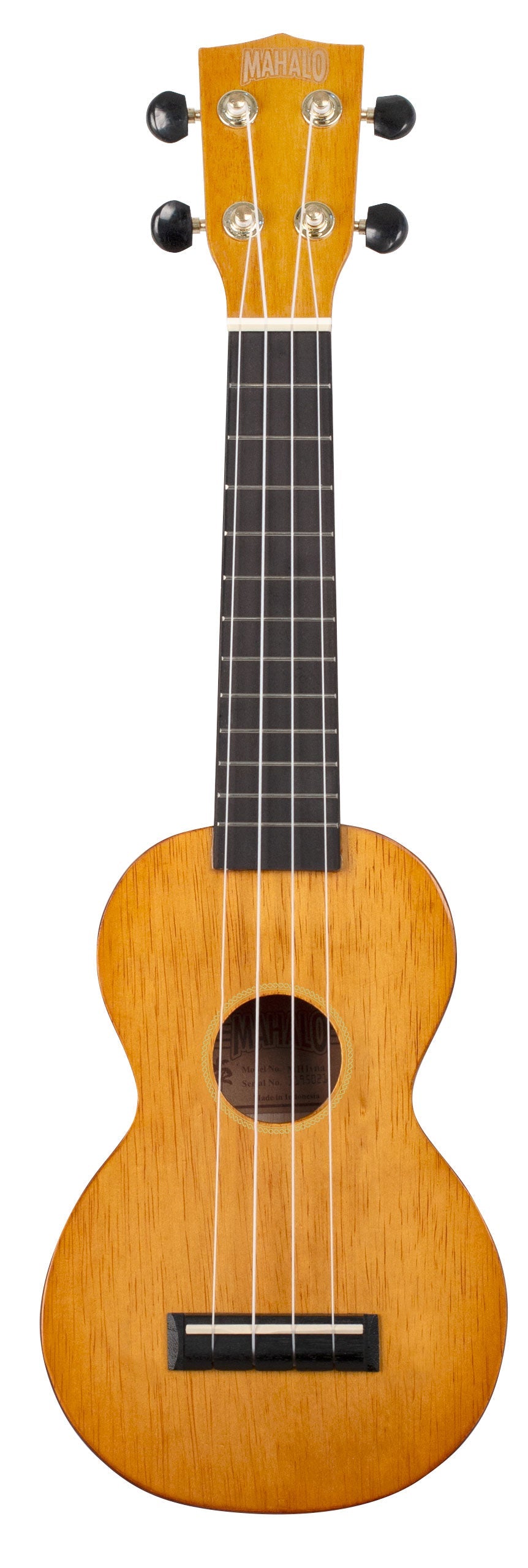 Mahalo Hano Series MH1 Soprano Ukulele - Vintage Natural