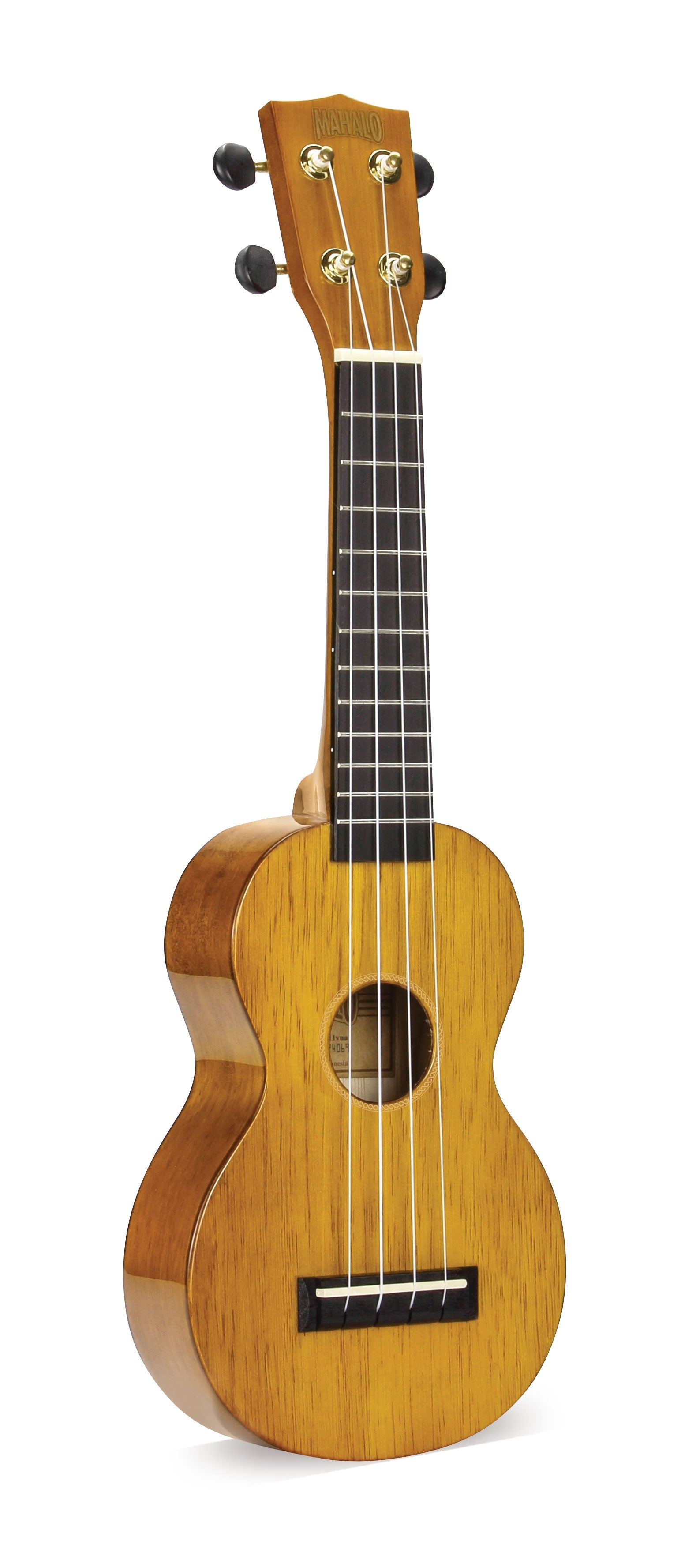Mahalo Hano Series MH1 Soprano Ukulele - Vintage Natural
