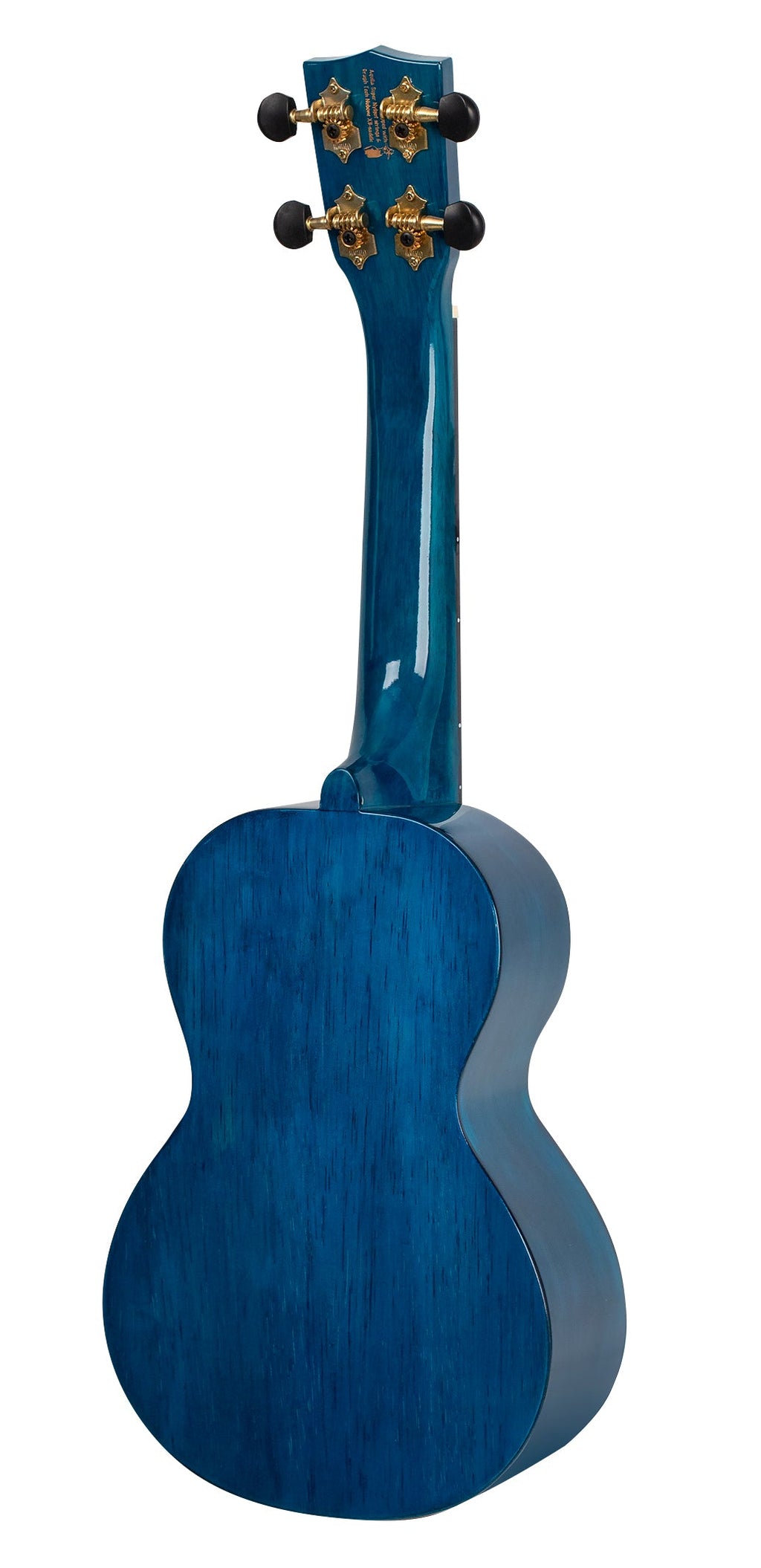 Mahalo Hano Series Concert Ukulele - Transparent Blue