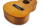 Mahalo Hano Series MH3 Tenor Ukulele in vintage natural wood finish, showing the body and wood grain details.