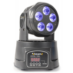 Beamz MHL90 Mini Moving Head Wash 5x 18W 6-in-1 LEDs