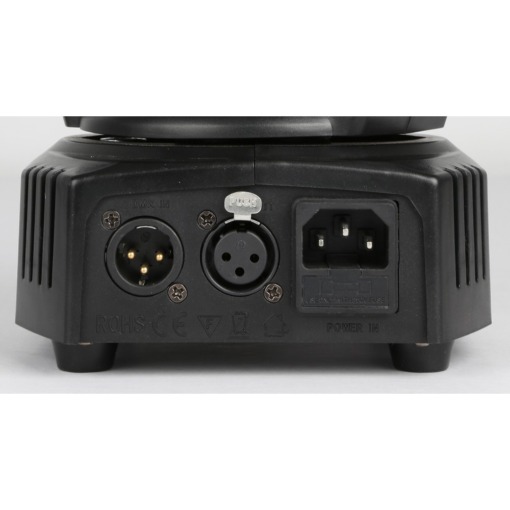 Beamz MHL36 LED moving Head Wash Set