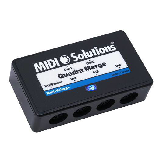 MIDI Solutions 4-In/2-Out Quadra Merge