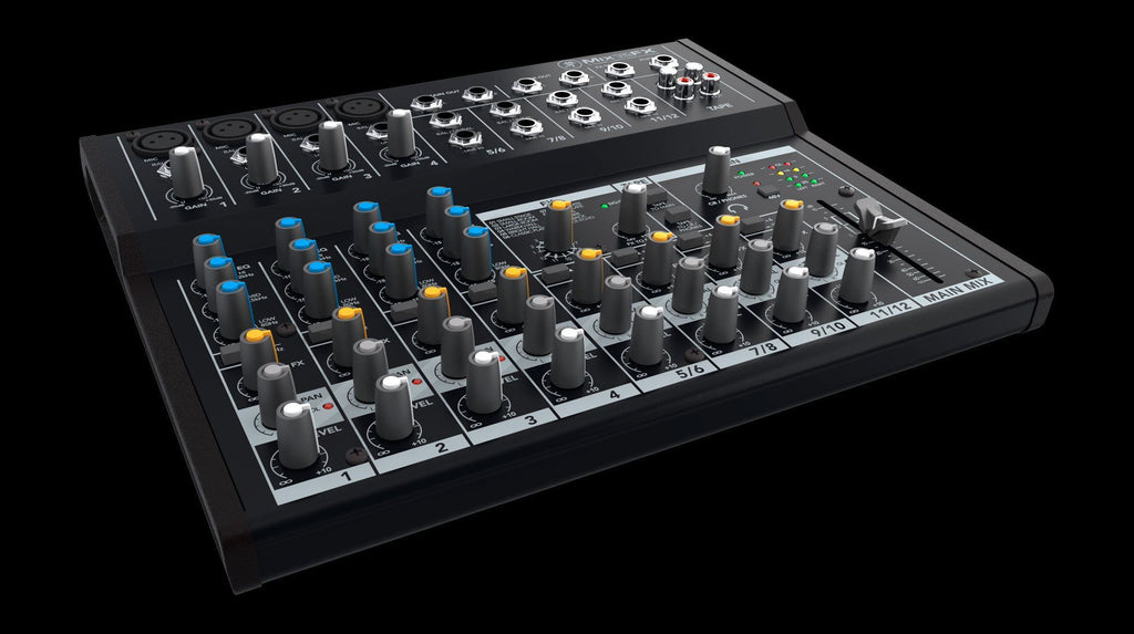 Mackie MIX12FX 12-Channel Compact Mixer with FX