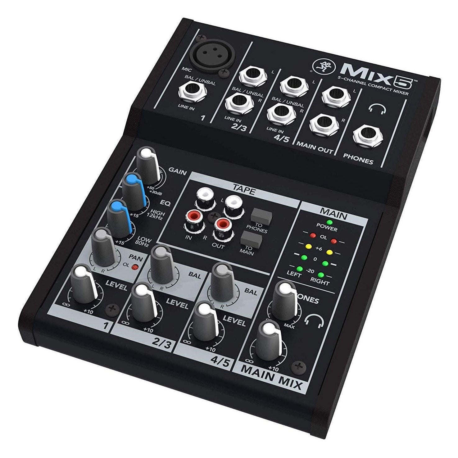 Mackie Mix5 5-Channel Compact Mixer