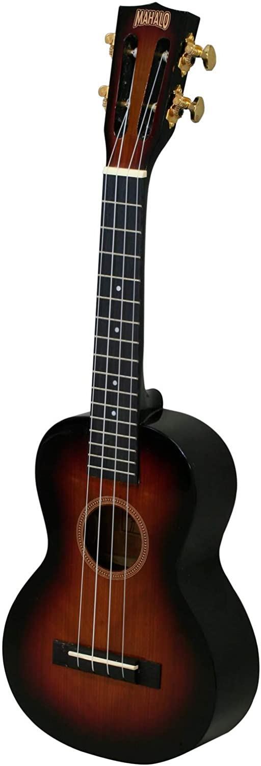 Mahalo Java Series Concert Ukulele - Sunburst