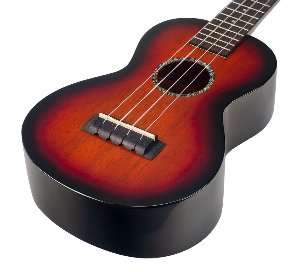 Mahalo Java Series Concert Ukulele - Sunburst