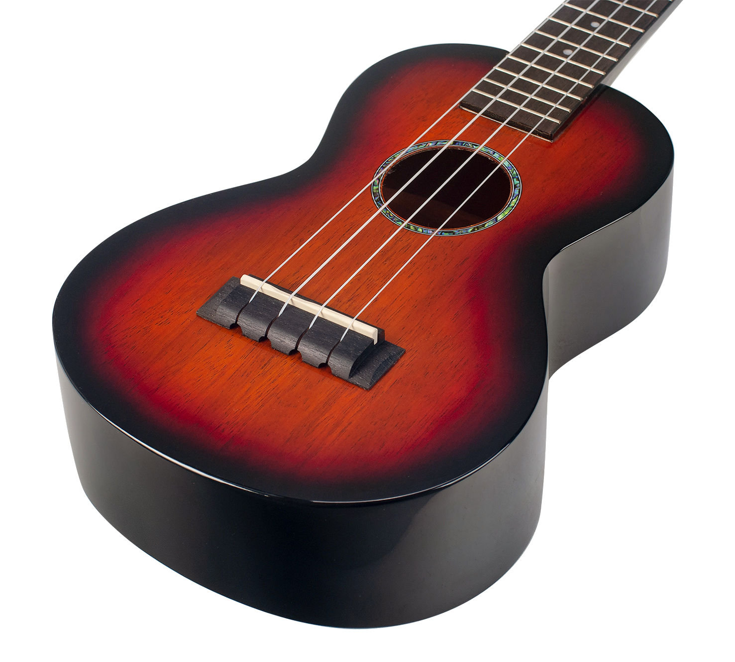 Mahalo Java Series Concert Ukulele - Sunburst