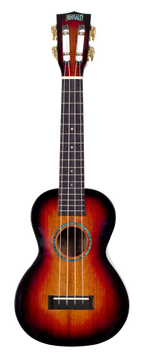 Mahalo Java Series Concert Ukulele - Sunburst