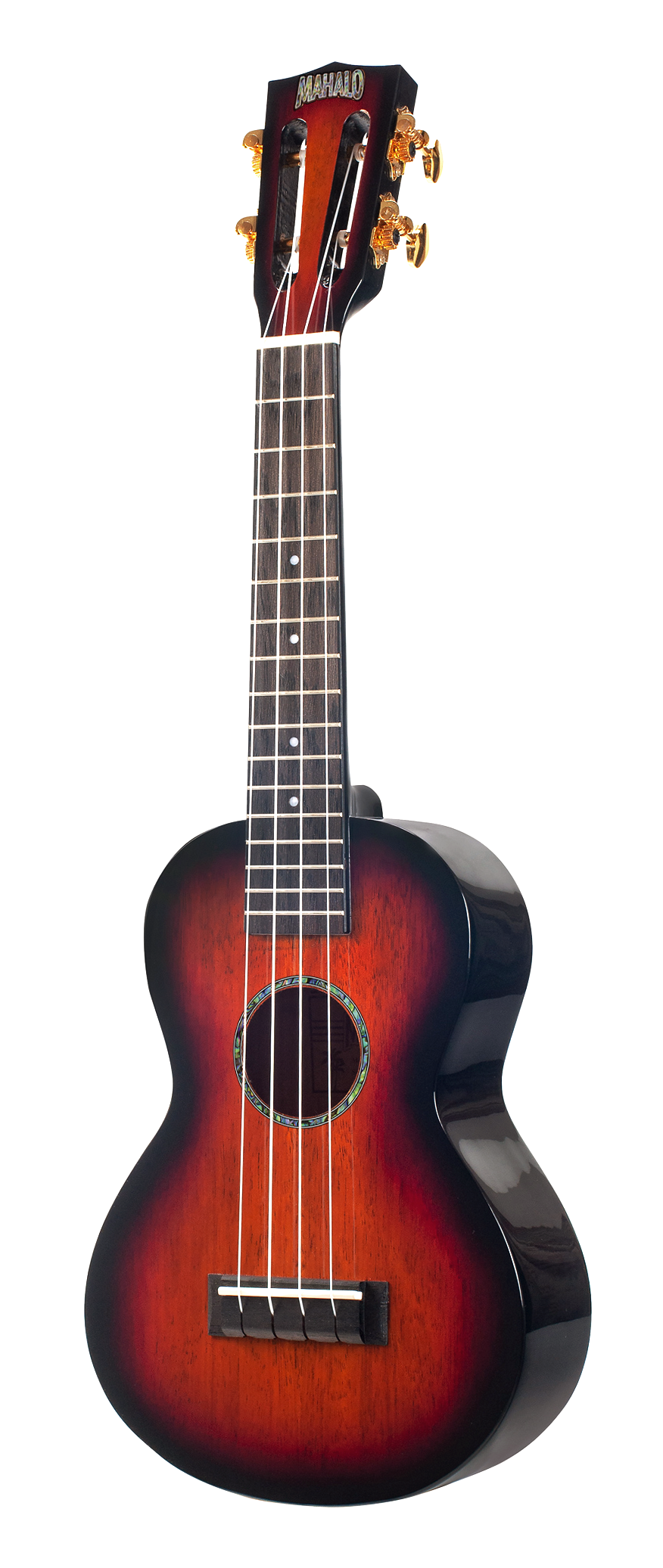 Mahalo Java Series Concert Ukulele - Sunburst