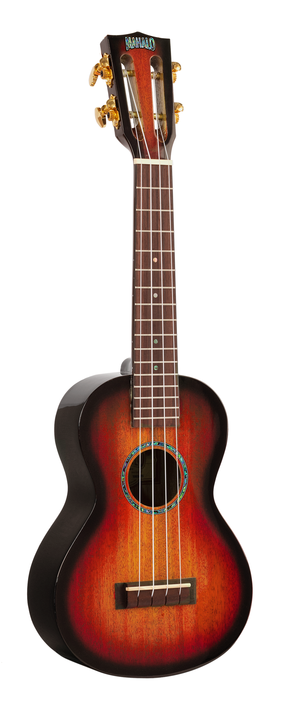 Mahalo Java Series Concert Ukulele - Sunburst