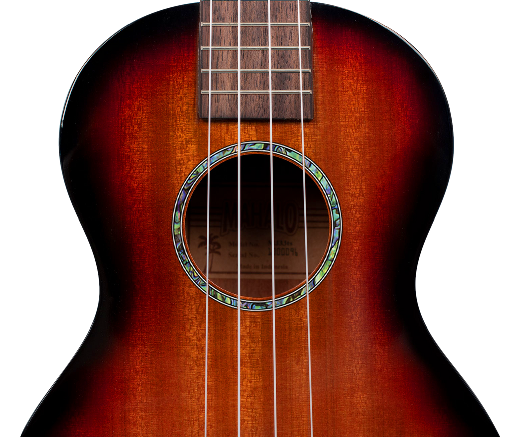 Mahalo MJ33TS Java Series Tenor Ukulele in Transparent Sunburst